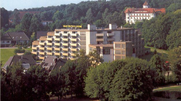 Sonniges Studio Im Haus Deutsch Krone Bad Rothenfelde Exteriör bild